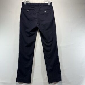 Loro Piana J. Crew Pants Womens 12 Navy Blue 100% Super 120s Wool Ludlow Slim